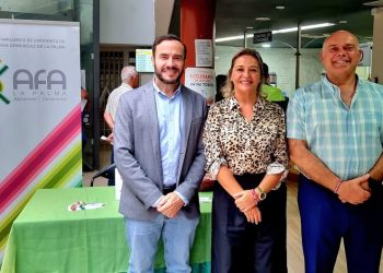 AFA La Palma visibiliza el Alzheimer en el Hospital en un día clave para las casi 1.600 familias afectadas en la isla