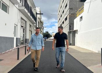 El Paso finaliza la urbanización de la calle Pedro Martín Hernández, un nuevo eje estratégico en el casco urbano