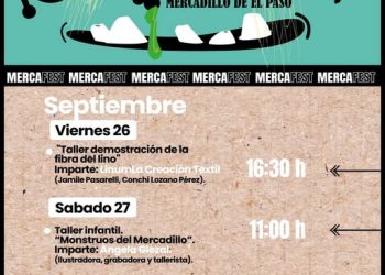 El Paso celebra el ‘MercaFest’ con talleres de artesanía, actividades infantiles y música en vivo