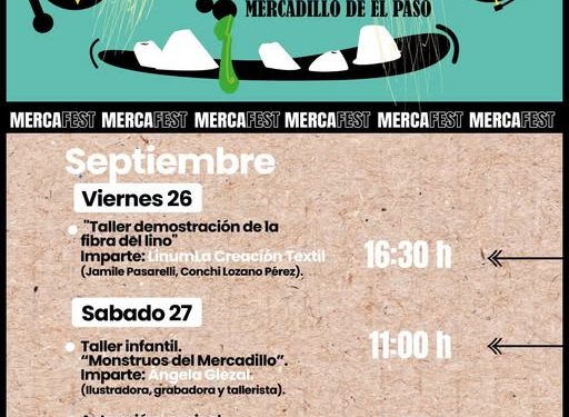 El Paso celebra el ‘MercaFest’ con talleres de artesanía, actividades infantiles y música en vivo