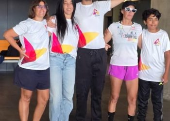 Atletas de la Escuela de Natación Paralímpica de La Palma hacen historia en el Acuatlón del Circuito Canario
