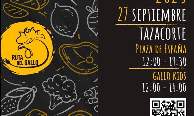La Ruta del Gallo celebra su 20ª edición este sábado en Tazacorte con tapas, música y talleres