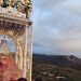 Un rosario de seda y el fervor de Tajuya despiden a la Virgen de Las Nieves de El Paso