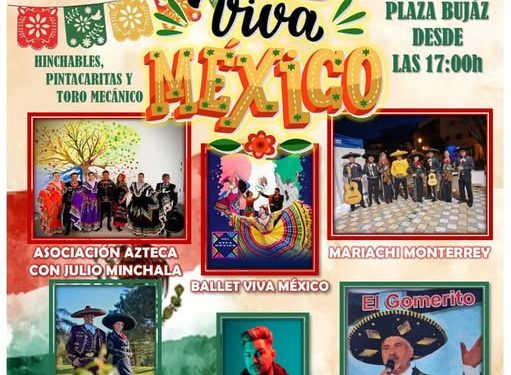 Breña Alta se viste de fiesta para celebrar la Feria Mexicana «Viva México» este sábado