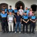 Santa Cruz de La Palma rinde homenaje a Pedro Luis Peña por sus 34 años de servicio en la Policía Local