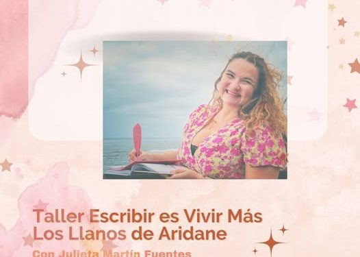 La escritora Julieta Martín imparte el taller «Escribir es Vivir Más» en la Biblioteca de Los Llanos