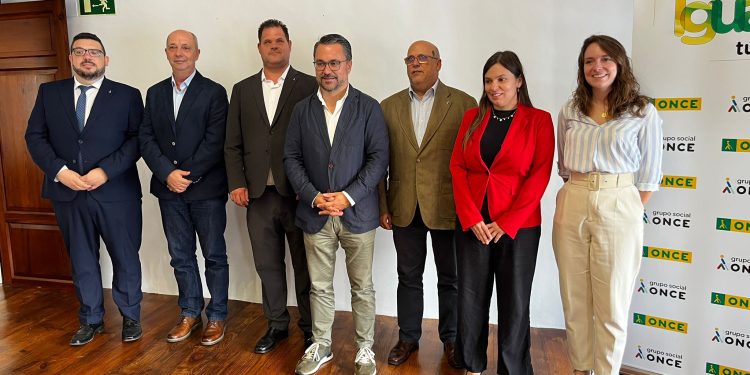 Santa Cruz de La Palma da la bienvenida a Germán Sánchez, nuevo director de la ONCE en La Palma, La Gomera y El Hierro