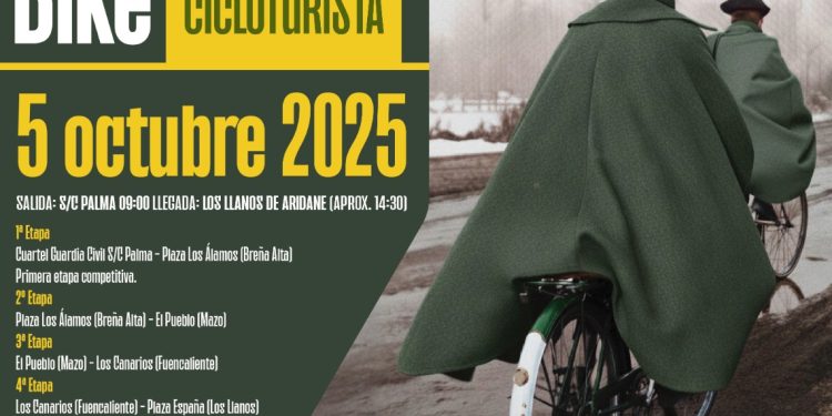 La Benemérita Bike regresa este domingo con un fin solidario: recaudar alimentos para Cruz Roja