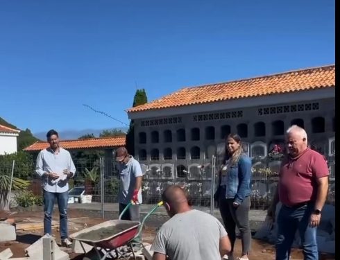 Barlovento amplía el cementerio municipal con un nuevo módulo de 42 nichos