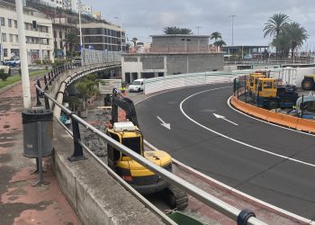 Nueva Canarias exige soluciones al «grave impacto visual» de la nueva infraestructura del puerto de la capital