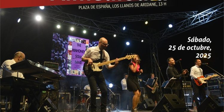 The Mahoney Soul Band pondrá el ritmo en Los Llanos con el 152º concierto de ‘Contigo Almediodía’