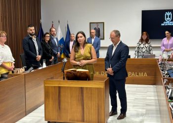 Mónica Gómez Curiel toma posesión como nueva consejera del Cabildo de La Palma