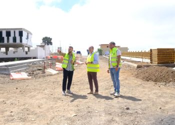 La prolongación de la Avenida Islas Canarias en El Paso encara su recta final