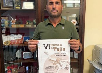 El futuro de la lucha canaria se cita en Tijarafe con el VI Torneo del Fajín de la Fundación CajaCanarias