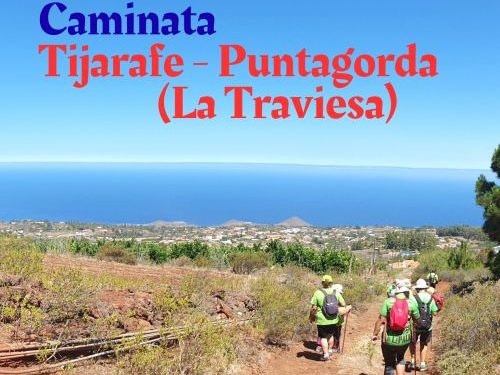 El Club El Atajo y Breña Baja organizan este sábado la popular caminata «La Traviesa» de Tijarafe a Puntagorda