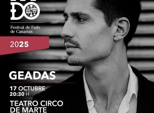 El alma del fado llega a Santa Cruz de La Palma con el premiado artista José Geadas