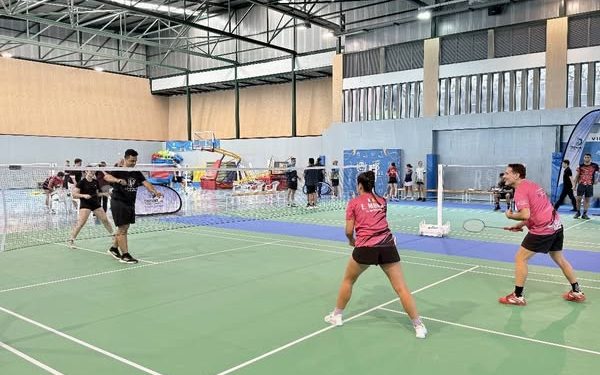 Breña Alta acoge con éxito la final del Circuito Regional de Bádminton con más de cien jugadores