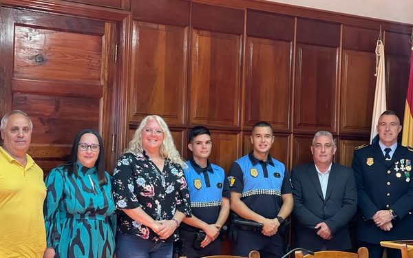 Garafía refuerza su Policía Local con la toma de posesión de dos nuevos agentes