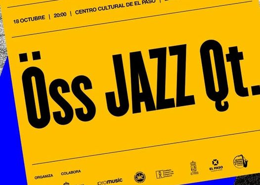 El festival Canarias Jazz Showroom llega a El Paso con el concierto de ÖSS Jazz Qt