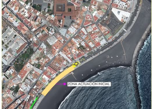 Arrancan los trabajos de la tercera fase de la Avenida Marítima de Santa Cruz de La Palma