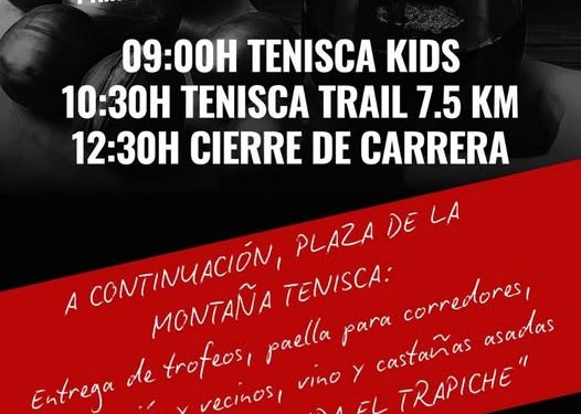 Deporte, vino y tradición: La primera Tenisca Trail culmina con un gran «Castañazo 2025» y paella para los vecinos