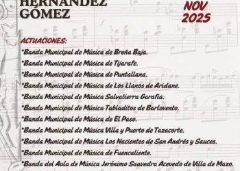 La Palma celebra Santa Cecilia: Puntagorda acoge este sábado a 14 bandas de música en el XLI Encuentro Insular