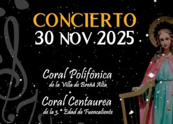 Breña Alta despliega su agenda: Humor con ‘Pily soy yo’, cuentos para bebés y el gran concierto de Santa Cecilia