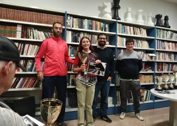 Jaque Mate a los pronósticos: La joven Valentina Afonso conquista invicta el Ranking de Otoño de Los Llanos