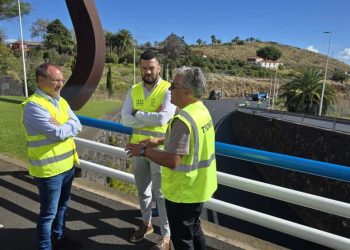 El Cabildo inicia el asfaltado de la LP-3 en Botazo: mejora clave para el acceso al Hospital y Buenavista