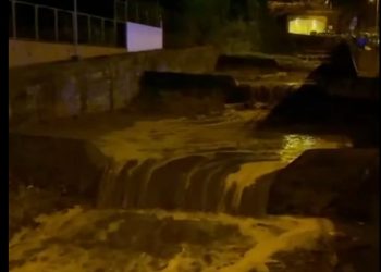 La borrasca Claudia deja más de 128 mm y los barrancos de Las Angustias y Las Nieves corren