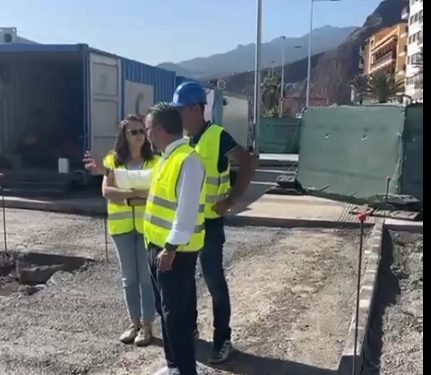 Avanzan las obras de la III fase de la Avenida Marítima, que se adaptarán en Navidad para no afectar al comercio
