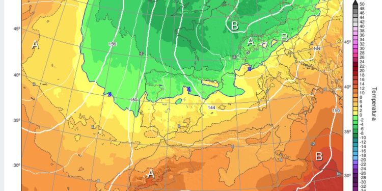 Llega aire polar a La Palma con posible cencellada y 0°C en el Roque este jueves
