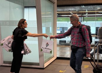 La Palma recupera su conexión con Basilea con la llegada del primer vuelo de EasyJet de la temporada de invierno