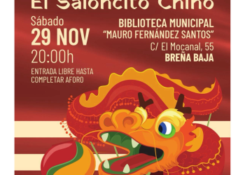 Ingenio y absurdo en la Biblioteca: Breña Baja estrena este sábado ‘El Saloncito Chino’ de Marsillach