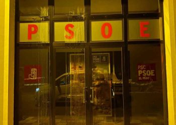 El PSOE de El Paso denuncia 3 ataques a su sede en cuatro meses y acusa al alcalde de CC de «banalizar los hechos»