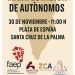 Los autónomos de La Palma convocan una manifestación el 30 N para exigir «condiciones justas» y reciben el apoyo de la FAEP