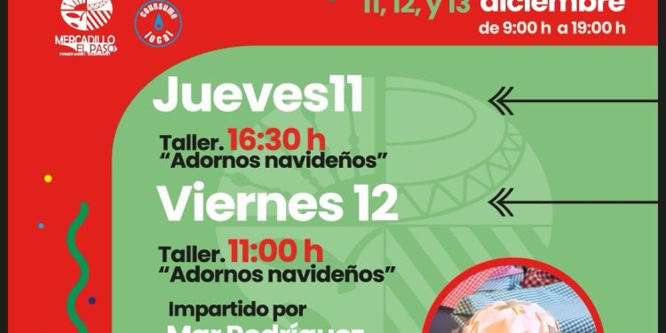 El Mercadillo de El Paso celebra su XIV Aniversario con tres días de fiesta, artesanía y gastronomía