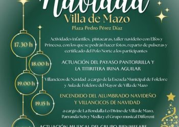 Villa de Mazo enciende la Navidad este viernes con magia, folclore y la música de Bienmesabe