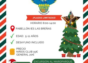 Baloncesto y diversión para Navidad: Breña Baja abre inscripciones para su Campus infantil con visita al Maroparque incluida