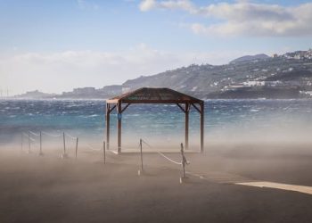 De las máximas de 23 grados a los -4 del Roque   y rachas de viento de más de 100 km, los contrastes de La Palma