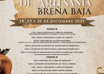 Llega la XI Feria de Artesanía de Navidad a Breña Baja