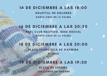 Tajadre pone banda sonora a la Navidad en La Palma con una intensa gira de conciertos