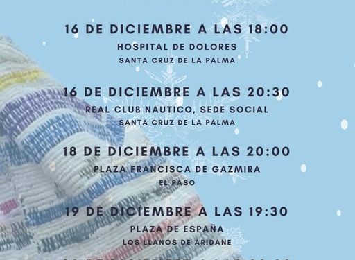 Tajadre pone banda sonora a la Navidad en La Palma con una intensa gira de conciertos