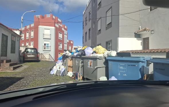 Santa Cruz de La Palma denuncia la «dejación de funciones» del Consorcio Insular en la recogida de residuos