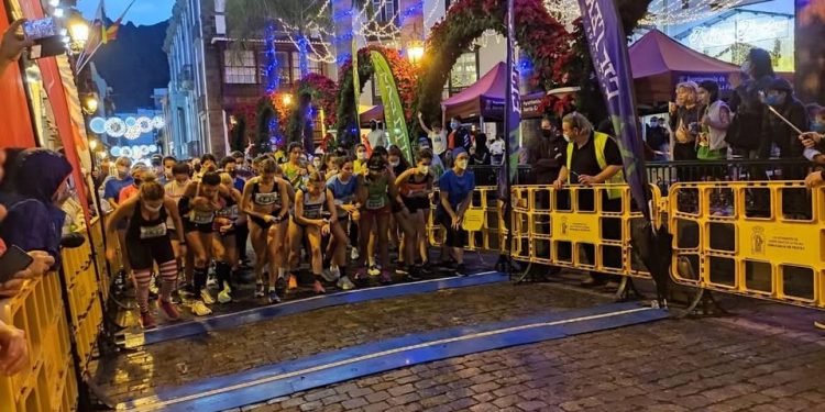 Santa Cruz de La Palma reúne a 800 atletas en la 49ª edición de su histórico Cross de Navidad
