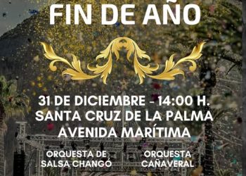 Santa Cruz de La Palma despide el 2025 con una gran fiesta popular en la Avenida Marítima