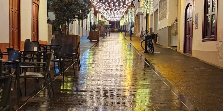 Navidad pasada por agua y frío: vuelve el invierno a La Palma con posible nieve en el Roque