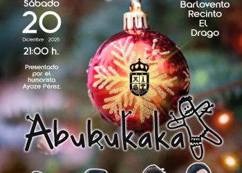 El humor de Abubukaka y la voz de Cristina Ramos junto a la Banda Municipal protagonizan el fin de semana navideño en Barlovento
