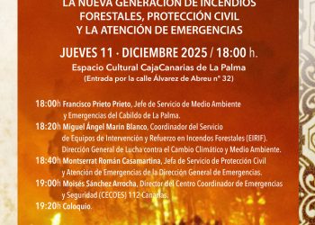 La élite de las emergencias se cita en La Palma: Expertos analizarán este jueves cómo combatir la «nueva generación» de incendios