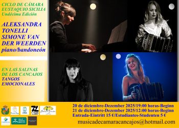 ‘Tangos Emocionales’ llega a las Salinas de Los Cancajos con Aleksandra Tonelli y Simone Van der Weerden